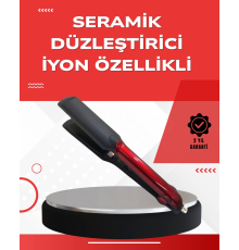 Çok Yönlü Kullanım Sunan Saç Düzleştirici – Düzleştirici ve Hacim Verici