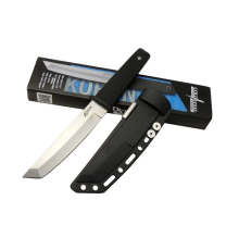 Cold Steel Aus 8a Kobun Tanto Outdoor / Av Bıçağı 25cm - Kılıflı, Kutulu, Siyah Plastik Sap