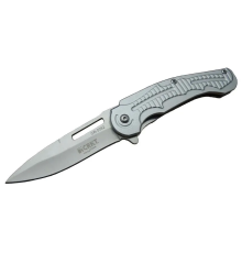Cr 0062 Gri Oluklu Kamp Çakı 17,5 Cm - Otomatik, Kılıflı, Kutulu