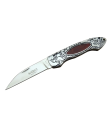 Cr 0124 Rd Kamp Çakı 20 Cm - Metal Desenli Sap, Kılıflı, Kutulu