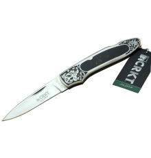Cr 0128 Khv Kamp Çakı 18 Cm - Metal Desenli Sap, Kılıflı, Kutulu