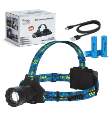 Cree P360 - 12,000 Lümen Şarjlı Kafa Lambası  Wt-627