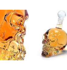 Crystal Head Kuru Kafa Cam Şişe 350 Ml