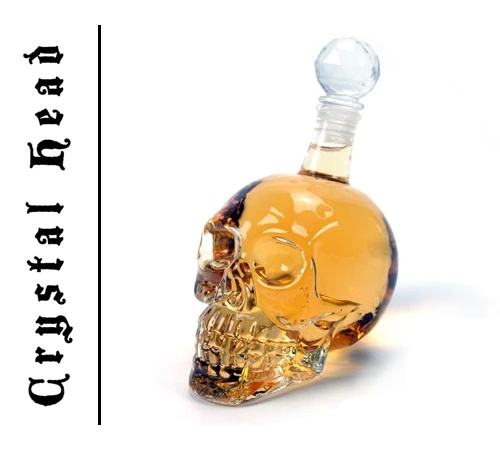Crystal Head Kuru Kafa Cam Şişe 350 Ml Crystal Head Kuru Kafa Cam Şişe 350 Ml