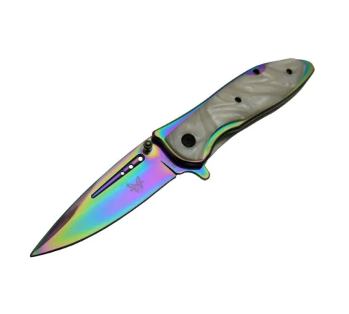 Da76-1 Çakı Renkli Sedef 20 Cm Manuel, Kemerlikli Da76-1 Çakı Renkli Sedef 20 Cm Manuel, Kemerlikli