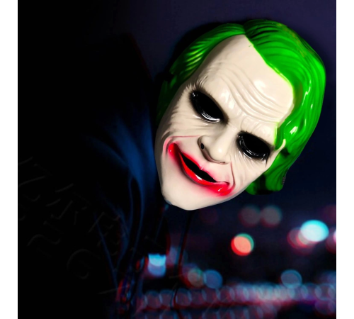 The Dark Knight Joker Maskesi Yeşil The Dark Knight Joker Maskesi Yeşil