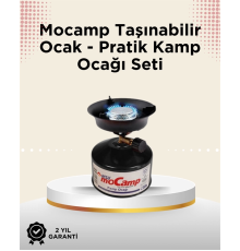 Dayanıklı, Paslanmaz ve Yüksek Isı Dayanımlı Kamp Ocağı – Uzun Süreli Kullanım İçin