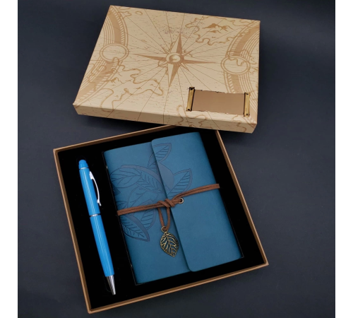 Defter Kalem Mavi Set Defter Kalem Mavi Set