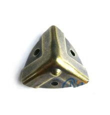 Dekoratif, Kutu, Sandık Köşesi - 35x22 Mm, Küçük, Antik, 100 Adet