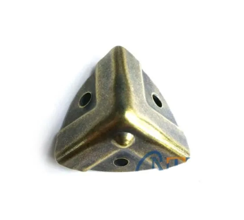 Dekoratif, Kutu, Sandık Köşesi - 35x22 Mm, Küçük, Antik, 100 Adet