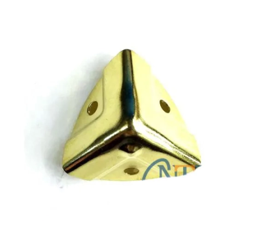Dekoratif, Kutu, Sandık Köşesi - 35x22 Mm, Küçük, Sarı, 1 Adet