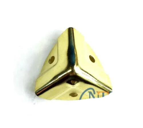 Dekoratif, Kutu, Sandık Köşesi - 35x22 Mm, Küçük, Sarı, 100 Adet