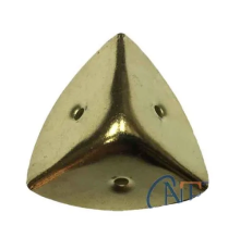 Dekoratif, Kutu, Sandık Köşesi - 45x28 Mm, Büyük, Sarı, 100 Adet