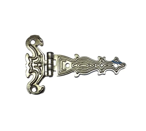 Dekoratif, Sac Tek Kuyruklu Menteşe - 40x68 Mm, Küçük, Nikel, 1 Adet Dekoratif, Sac Tek Kuyruklu Menteşe - 40x68 Mm, Küçük, Nikel, 1 Adet