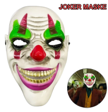 Delirten Gülüş Psikopat Palyaço Temalı Joker Maskesi
