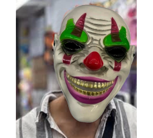 Delirten Gülüş Psikopat Palyaço Temalı Joker Maskesi