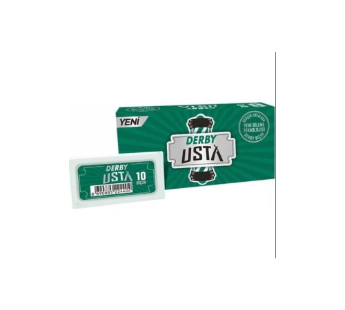 Derby Usta Yaprak Jilet Tam Bıçak 100'lü Derby Usta Yaprak Jilet Tam Bıçak 100'lü