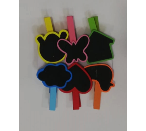 Desenli Notlu Mandal (6'lı Set-10 Paket) Desenli Notlu Mandal (6'lı Set-10 Paket)