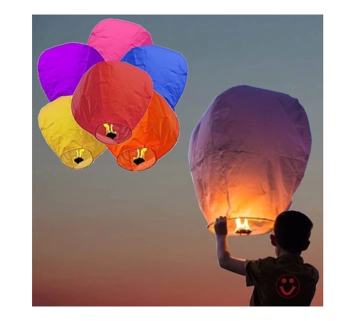 Dilek Feneri Gece Gökyüzü Dilek Balonu Dilek Feneri Gece Gökyüzü Dilek Balonu
