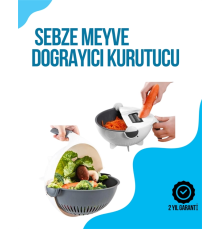 Dilimleyici ve Rende Bıçaklı Çok Amaçlı Mutfak Aleti