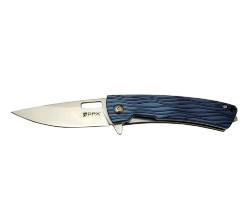 Dpx Gear Aculus F004 Bl Mavi  Kurtarma / Kamp Çakı 18cm - Yarı Otomatik, Cam Kırma Aparatlı, Kemerlikli, Kutulu