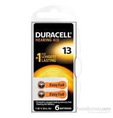 Duracell 13 Numara 6 Lı İşitme Cihazı Pili