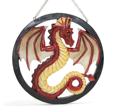 Duvara Asmalı Polyester Dragon Pano Alk2345
