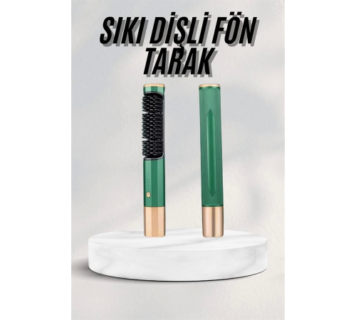 Düzleştirici Fırça Saç Düzleştirici Arada Fön Tarak Taşınabilir Düzleştirici Fırça Saç Düzleştirici Arada Fön Tarak Taşınabilir