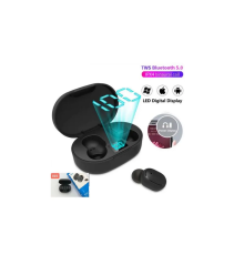 E6s Kablosuz Kulaklık Dijital Göstergeli Bluetooth Kulaklık 5.0