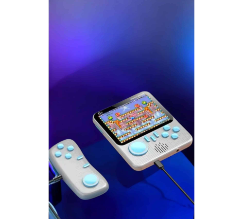 El Atarisi 3.5 inç Ekran Çift Konsol 666 Adet Retro Oyun Gamepad