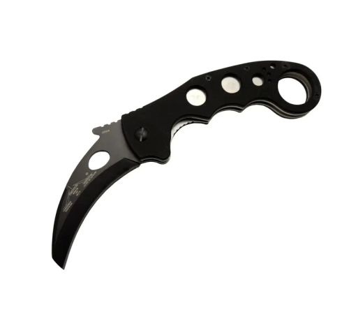 Emerson 0504 Bk Siyah Karambit Kamp Çakı 20cm- Manuel, Kemerlikli Emerson 0504 Bk Siyah Karambit Kamp Çakı 20cm- Manuel, Kemerlikli