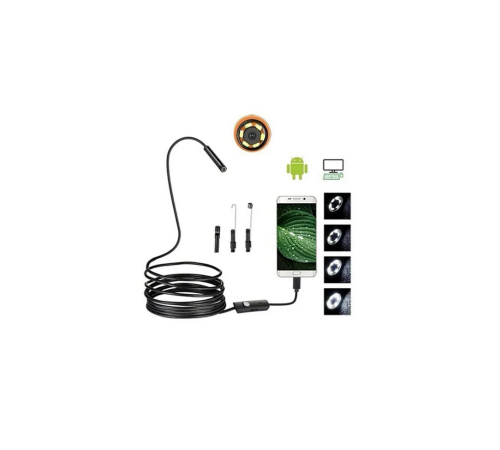 Endoskop Yılan Video Kamera Led’li 5 Metre 7 Mm Sert Kablo Yüksek Kaliteli Stereo Endoskop Yılan Video Kamera Led’li 5 Metre 7 Mm Sert Kablo Yüksek Kaliteli Stereo