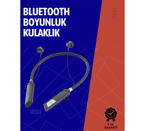 Ergonomik Tasarımlı Bluetooth Kulaklık – Gürültü Azaltmalı, Manyetik