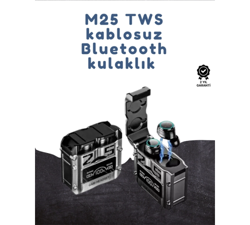 Ergonomik Tasarımlı Bluetooth Kulaklık | Suya Dayanıklı | Dokunmatik Kontrollü