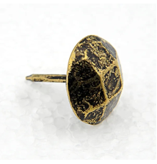 - Eskitme Antik Beşgen Kabara / Raptiye 18 Mm 20