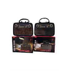 Eskitme Nostalji Tasarımlı Bluetoothlu Nostalji Radyo Ahşap Nostaljik Görünümlü