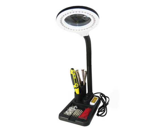 Esnek 5x /10x,40 Led Işıklı Büyüteç ,lamba Büyüteç Okuma, Çalışma Lehim Masa Lambası A808 Esnek 5x /10x,40 Led Işıklı Büyüteç ,lamba Büyüteç Okuma, Çalışma Lehim Masa Lambası A808