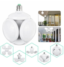 F-1997 Led Futbol Ufo Ampul E27 28w 360 Derece Katlanır Lamba Ac 220v Lamba Led Spot Işık Beyaz Glop Led