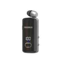 F580 Dijital Göstergeli Makaralı Titreşimli Bluetooth Kulaklık Siyah