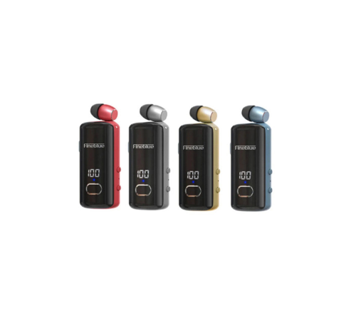F580 Dijital Göstergeli Makaralı Titreşimli Bluetooth Kulaklık Siyah