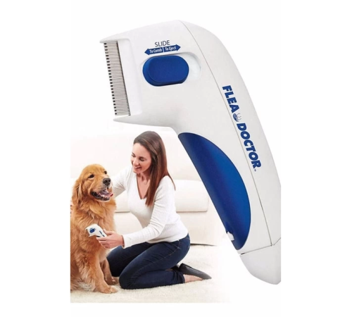 Flea Doctor Kedi Ve Köpekler İçin Pilli Pire Tarağı Flea Doctor Kedi Ve Köpekler İçin Pilli Pire Tarağı