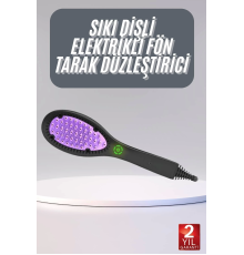 Fön Etkili Elektrikli Sıkı Dişli Taşınabilir Saç Düzleştirici Isı Ayarlı