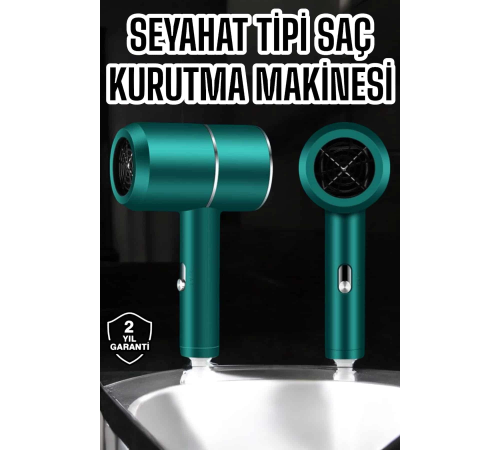 Fön Makinesi Taşınabilir Seyahat Tipi Saç Kurutma Makinesi