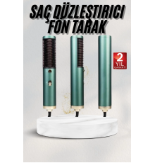 Fön Tarak Saç Düzleştirici Saç Kurutma Makinesi Sıcak Hava Fırçası