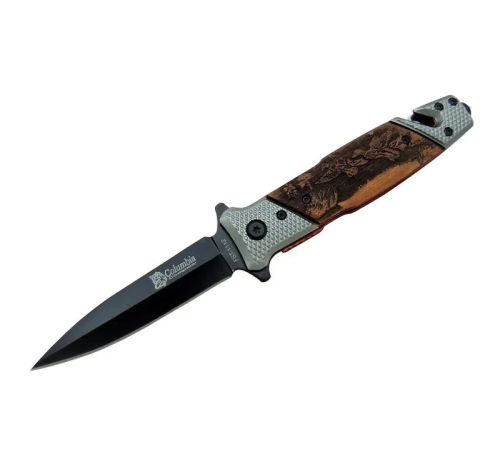 Fst 1112 Kurtarma Kamp Çakı 21 Cm - Yarı Otomatik, İp Kesmeli, Cam Perçinli Fst 1112 Kurtarma Kamp Çakı 21 Cm - Yarı Otomatik, İp Kesmeli, Cam Perçinli
