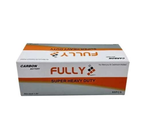Fully Aaa Süper Heavy Duty İnce Kumanda Pil 60 Adet