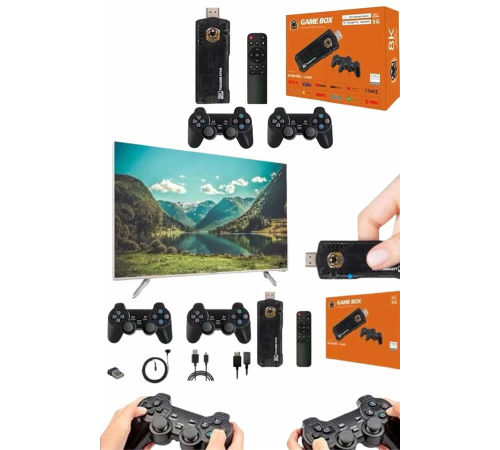 Game Box Android Tv 36500 Oyunlu Atari 5g 8k HDR Ultra HD 64 GB Game Box Android Tv 36500 Oyunlu Atari 5g 8k HDR Ultra HD 64 GB