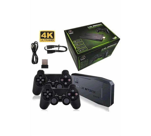 Game Stick 20000 Oyun Kablosuz Çift Kol Retro Oyunlar Game Stick Atari 2.4g 4K Game Stick 20000 Oyun Kablosuz Çift Kol Retro Oyunlar Game Stick Atari 2.4g 4K