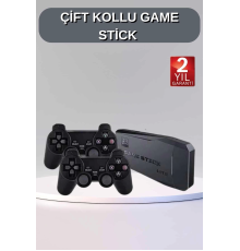 Game Stick 20000 Oyun Kablosuz Çift Kol Retro Oyunlar Game Stick Atari 2.4g 4K