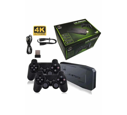 Game Stick 20000 Oyun Kablosuz Çift Kol Retro Oyunlar Game Stick Atari 2.4g 4K Game Stick 20000 Oyun Kablosuz Çift Kol Retro Oyunlar Game Stick Atari 2.4g 4K